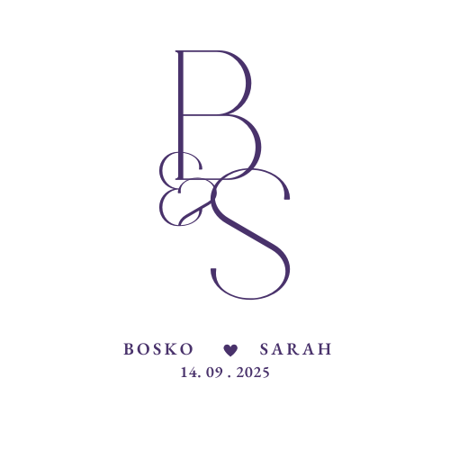 The Wedding website of Bosko and Sarah